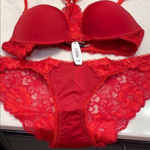 Intimate set. Bra and pantie